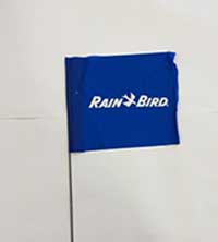 BANDEIRA AZUL RAIN BIRD