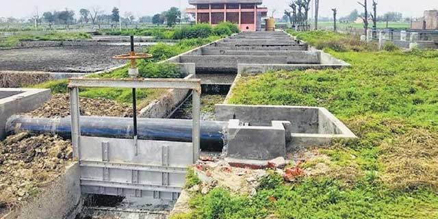 Estação de tratamento de esgoto para irrigação